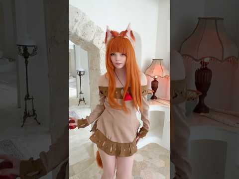 Holo amazing wolf girl #animecosplay #cosplay #holo