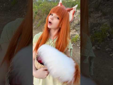 You won't believe how cute this Holo cosplay is #spiceandwolf #anime #cosplay