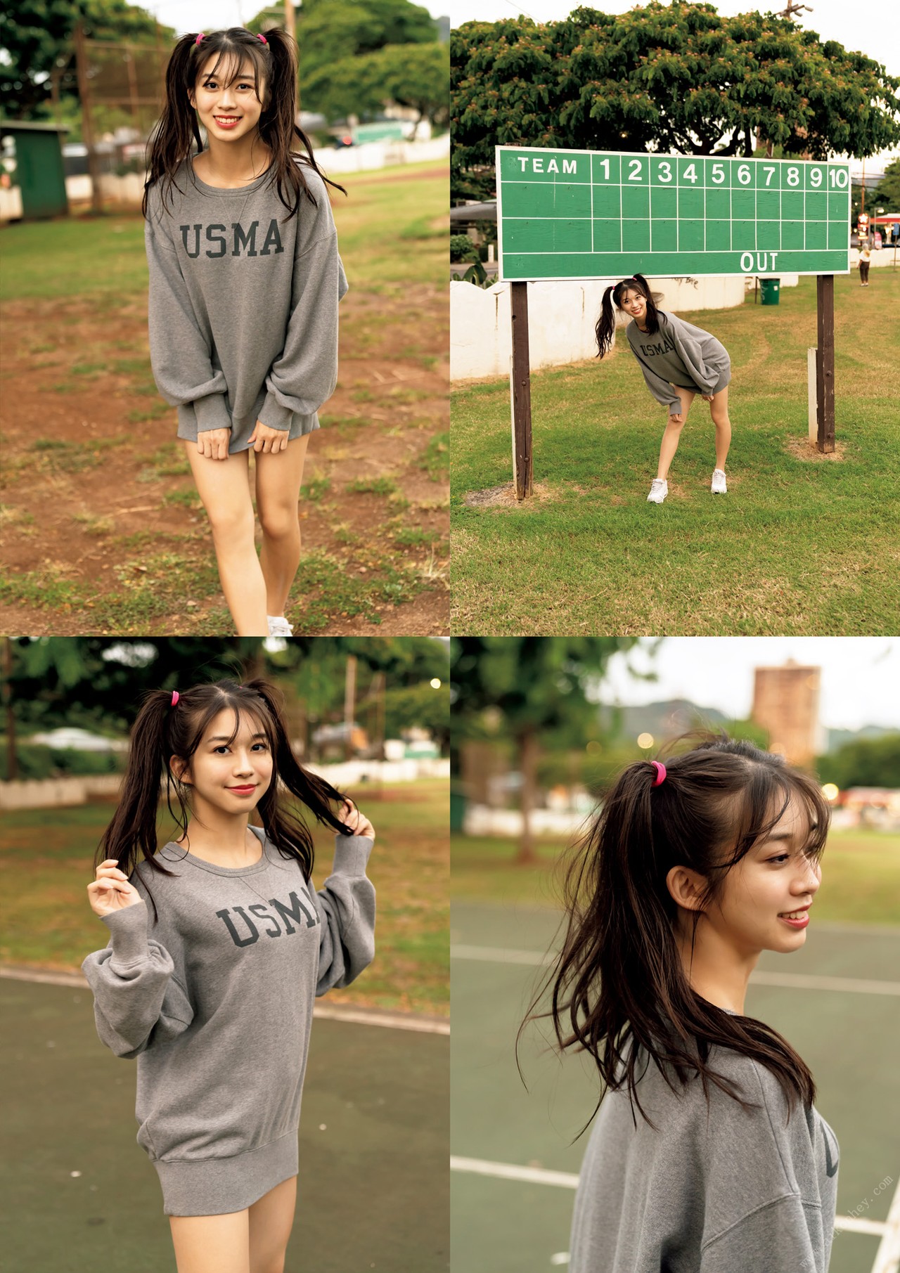 Maria Makino 牧野真莉爱, 写真集 「Maria 19」 Set.04 No.90a472