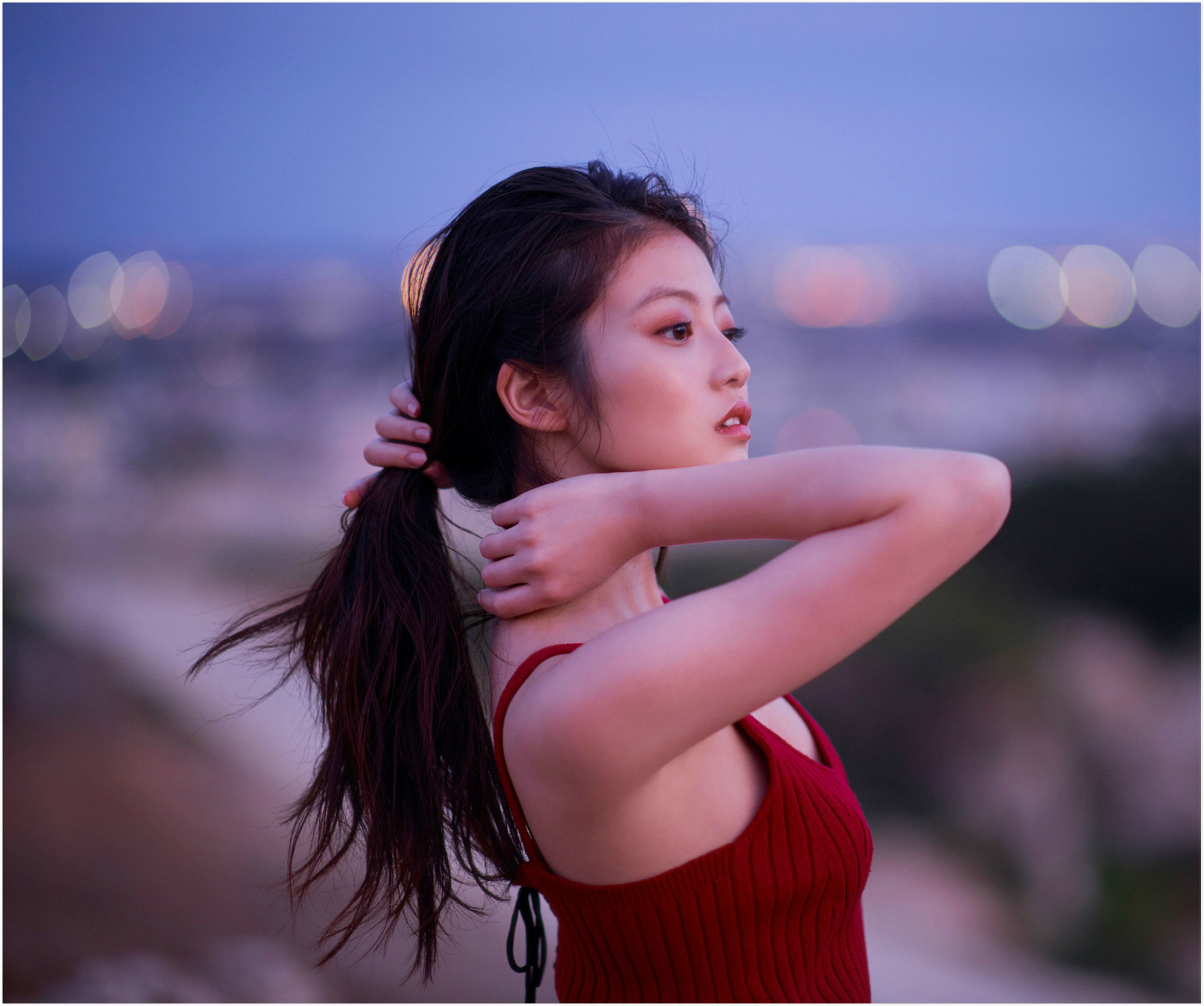 Mio Imada 今田美桜, 周プレ Photo Book 「福冈一の美少女inサニーサイド」 Set.02 No.16c387